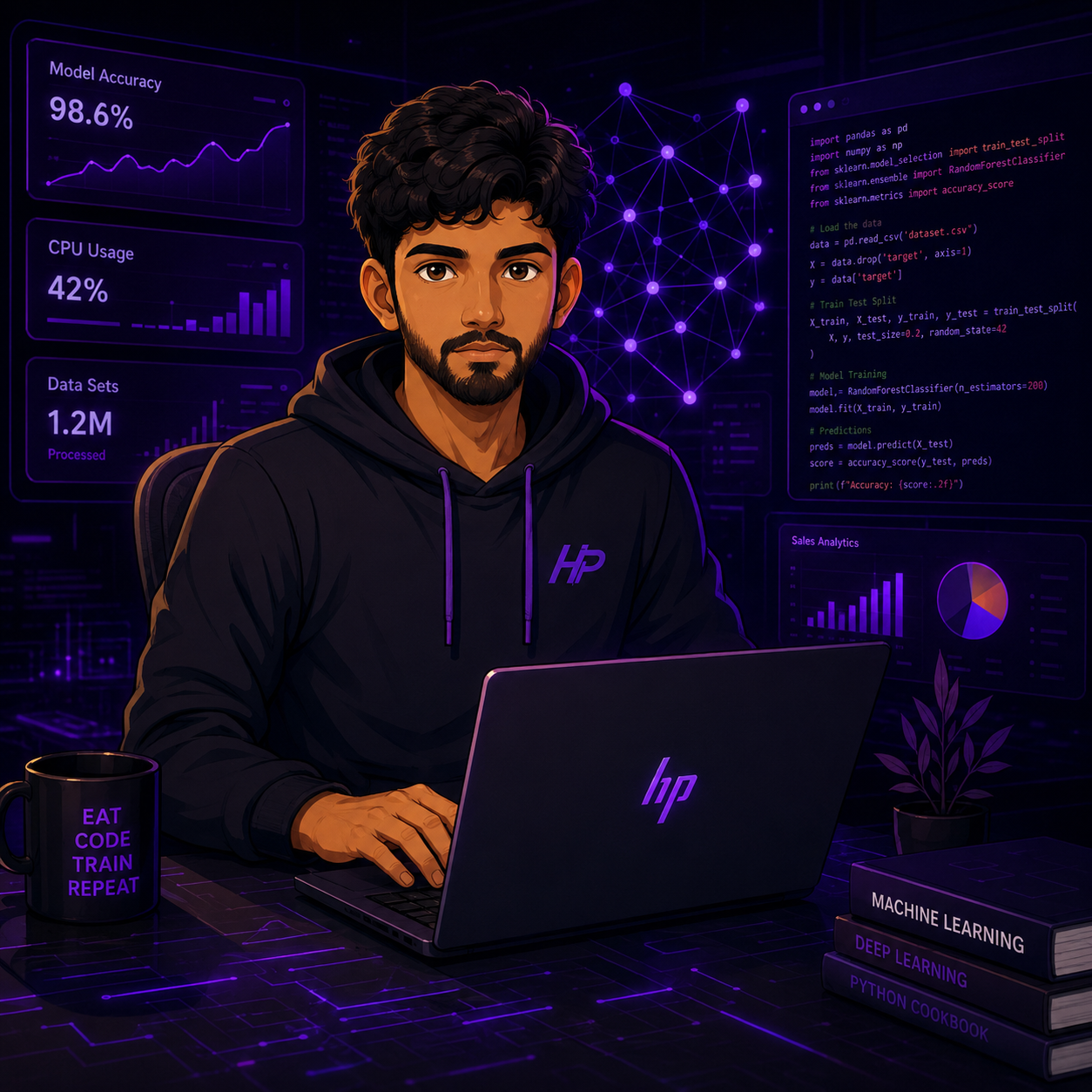 Hemanth Prasath | AI Portfolio Dashboard